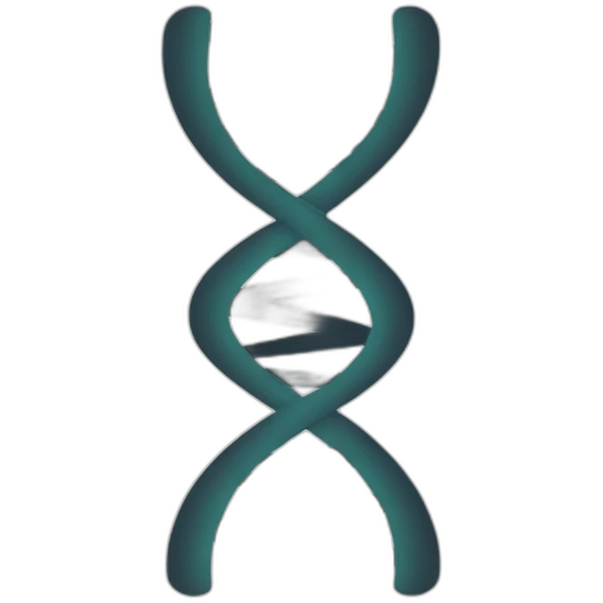 DNA simple logo emoji