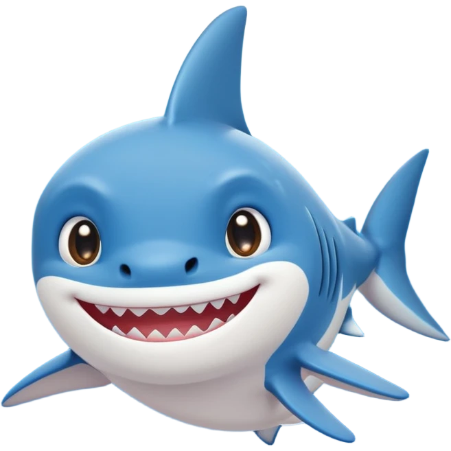 emojis.com cute-baby-shark,-simple,-friendly,-suitable-for-emoji-or-sticker emoji