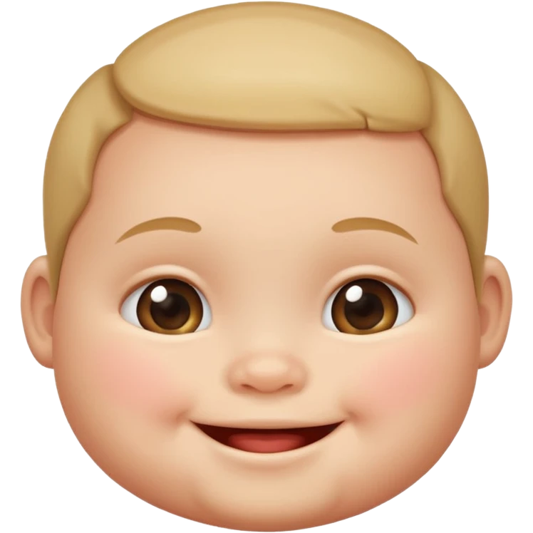A baby  emoji