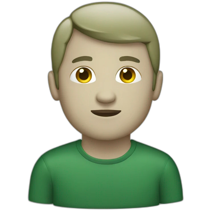 deep green circle emoji