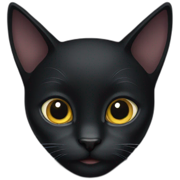 Black cat emoji