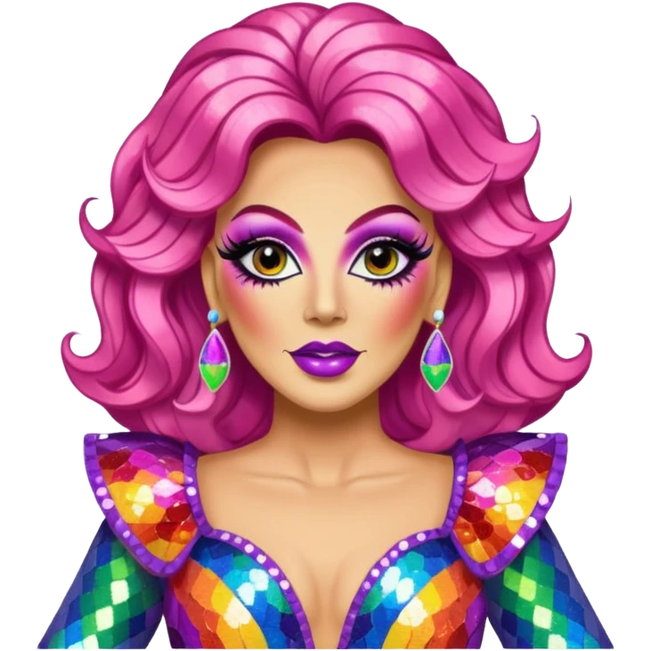 drag queen pride emoji