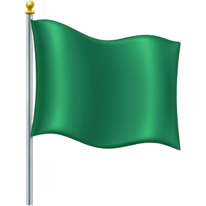 Green flag emoji
