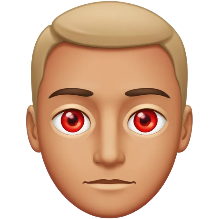 Guy high off weed emoji
