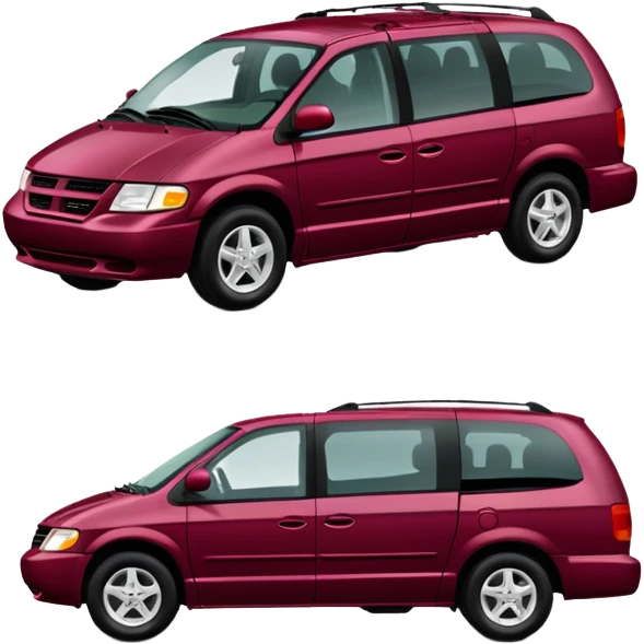 deep cranberry dodge caravan 1999 model emoji
