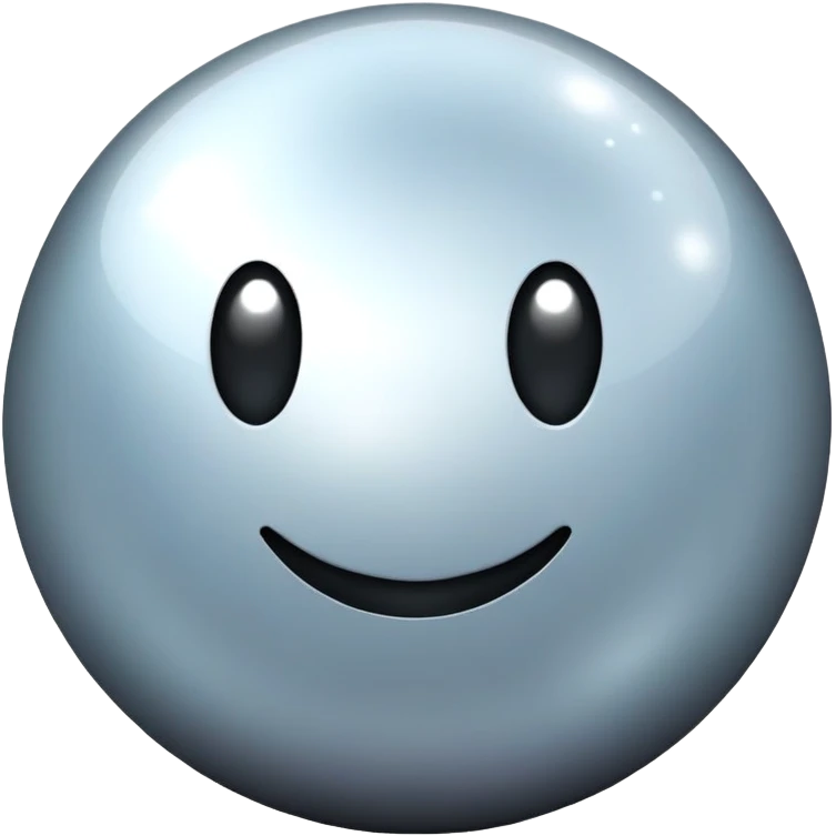 Bola de disco pero con un moño negro emoji