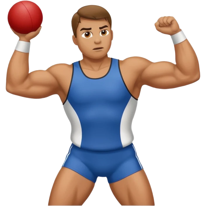 track and field throwing event emoji