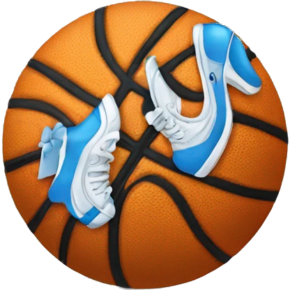 cinderella as a basketball emoji