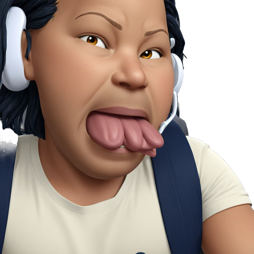 realistic portrait of a male emoji