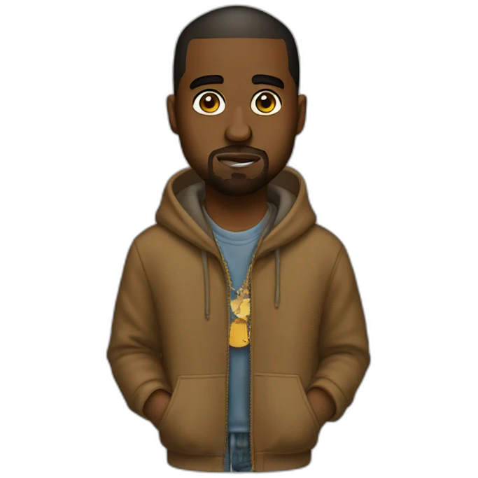 kanye west college dropout emoji
