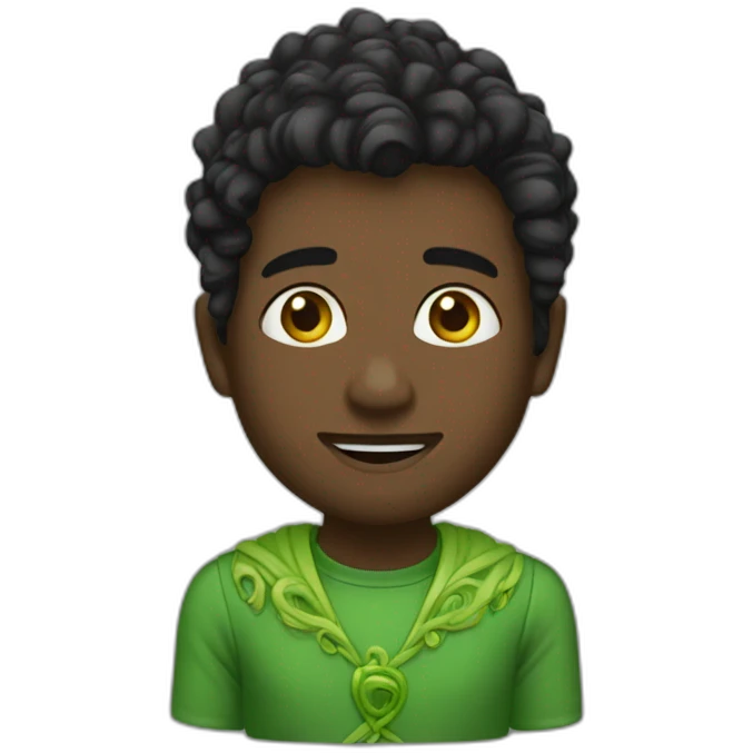 🍀⚫ emoji