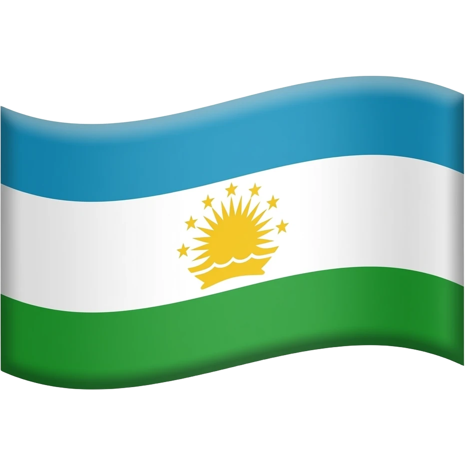 East Turkestan flag emoji