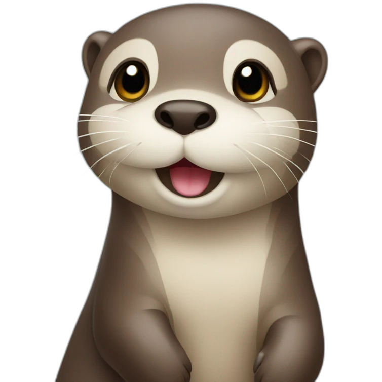 cute otter emoji