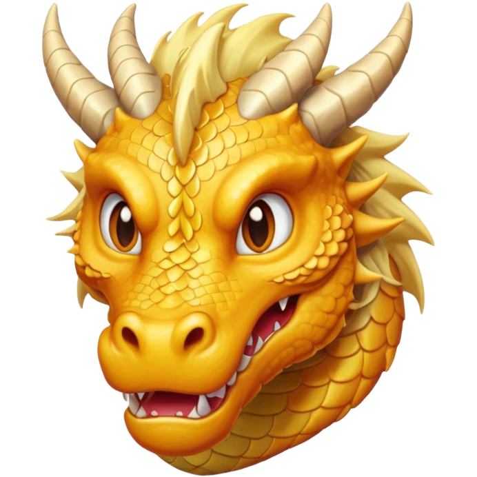 Dragon with blond hair  emoji