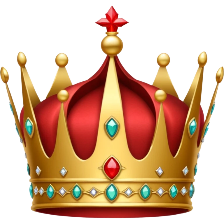 RED Crown King emoji