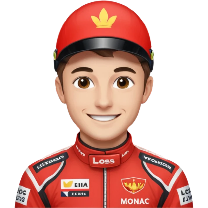 make a emoji of leclerc emoji