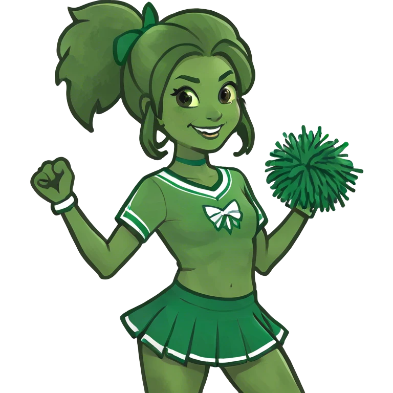 Cheerleader emoji