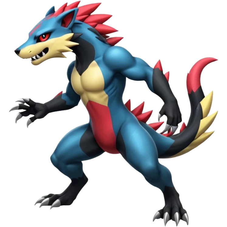 Zeraora-Obstagoon-Salandit-fusion emoji