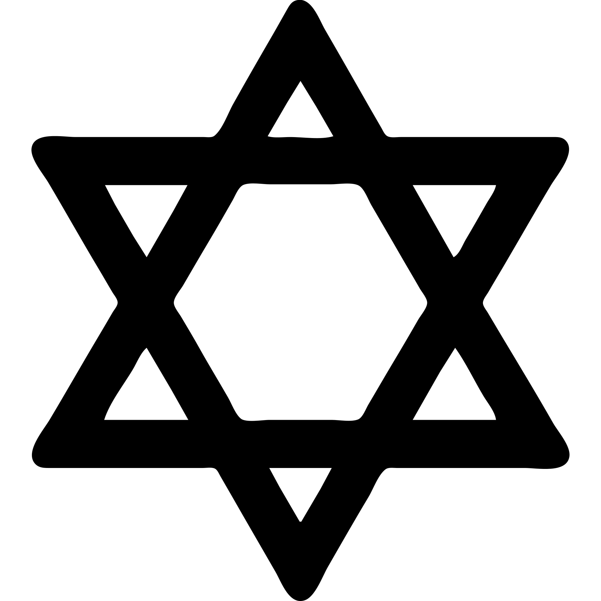 black hexagram icon emoji