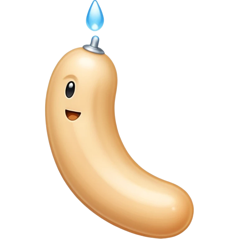 Penis with cum emoji