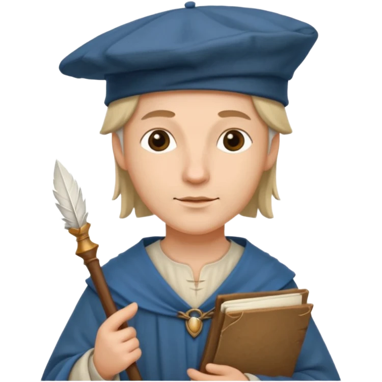 medieval poet emoji