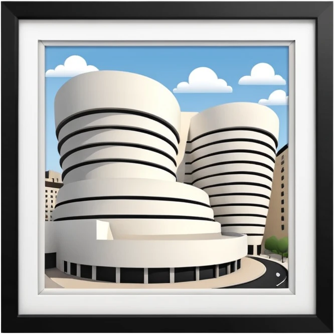 guggenheim new york emoji