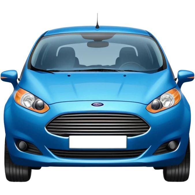 Car Ford fiesta emoji