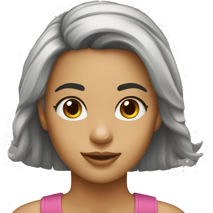MULHER CABELO LISO emoji
