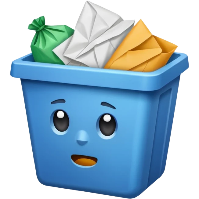 office trash tiny emoji