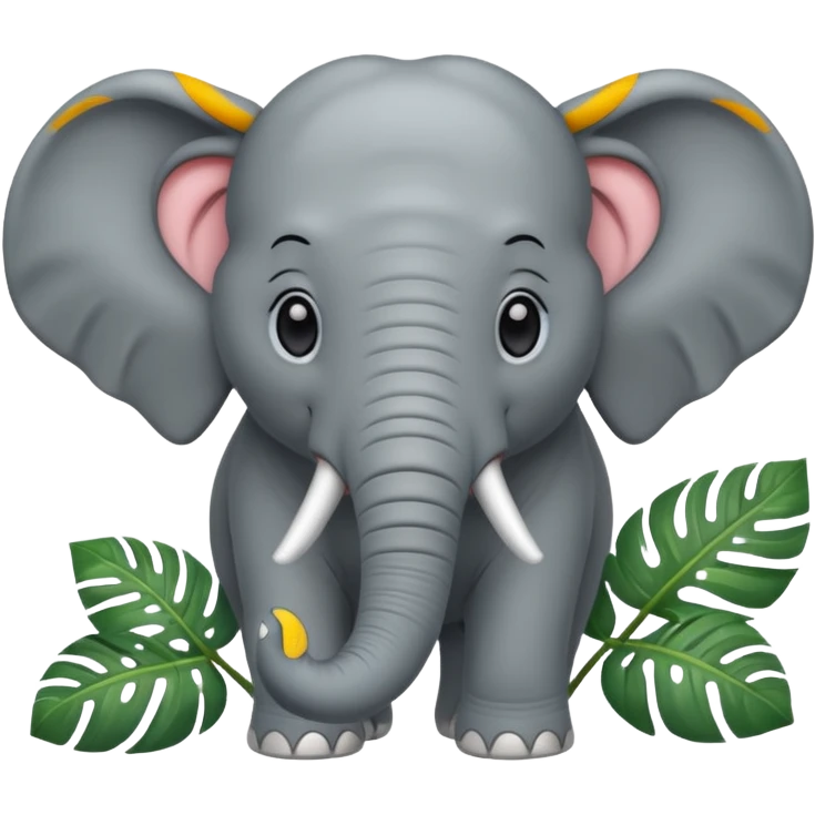 tropical elephant emoji