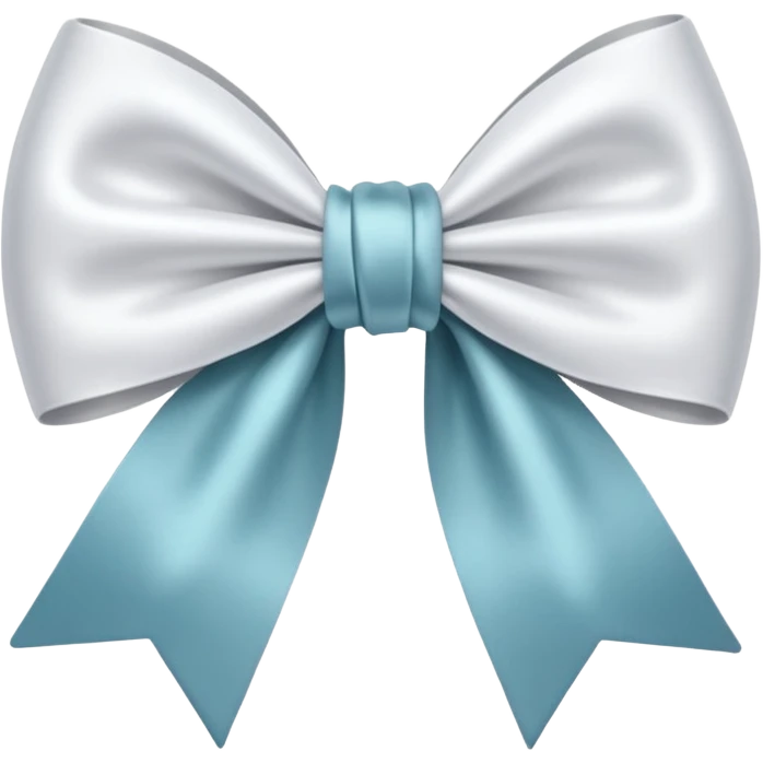 Moño blanco emoji
