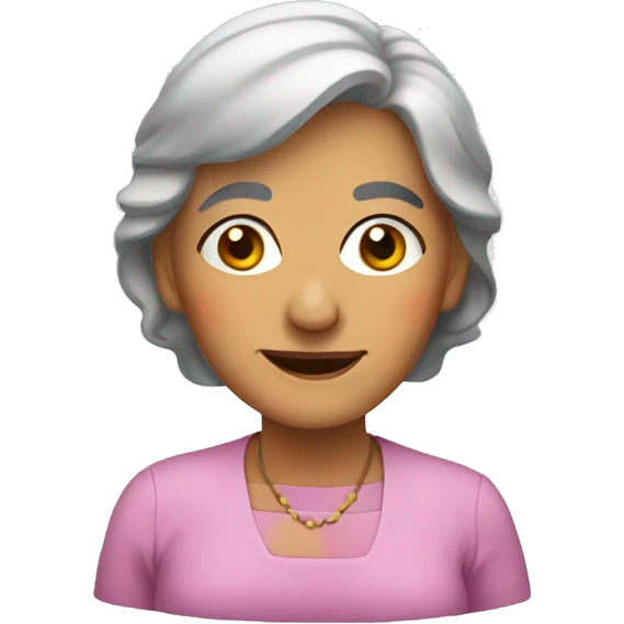 older hispanic woma emoji