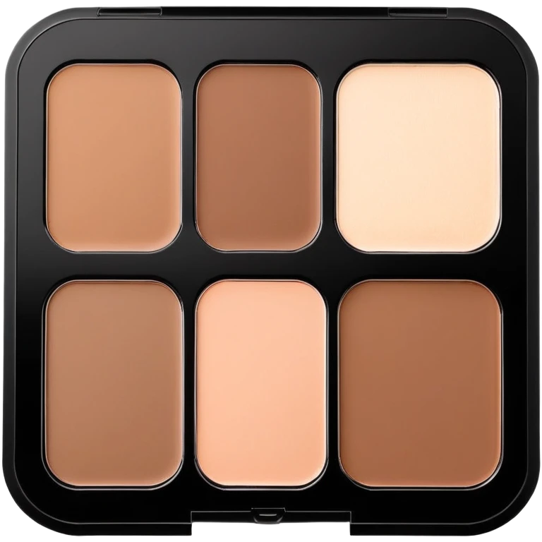 NYX Professional Makeup Face Sculpting Palette(sculpture,highlighter,powder)  emoji
