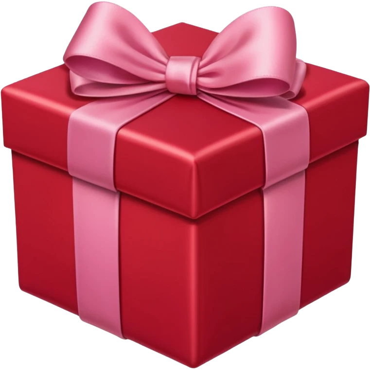 red gift box with pink bow emoji