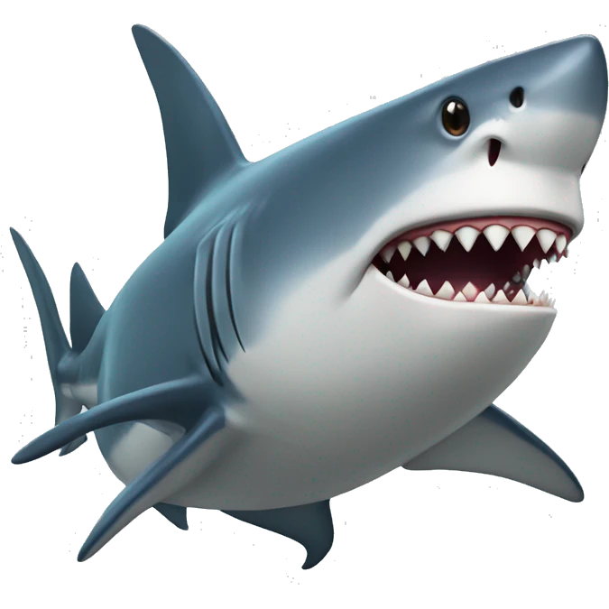 shark with crown emoji
