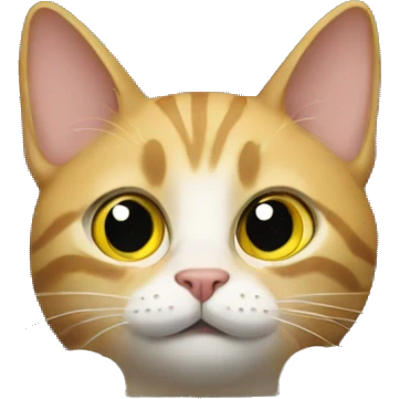 Cat in car emoji