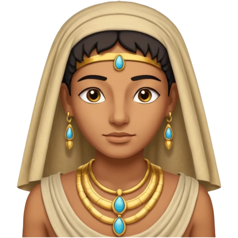 una ciudadana del antiguo egipto emoji