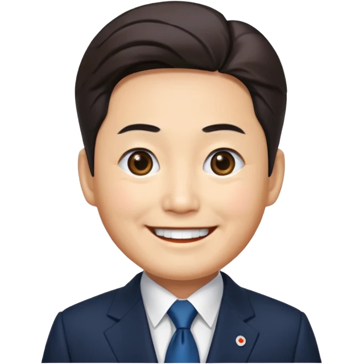 President of Korea emoji