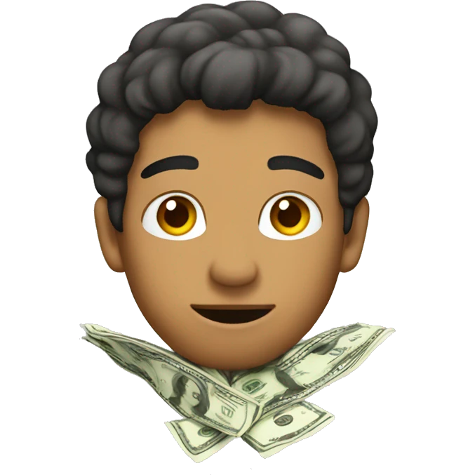 no money flying emoji