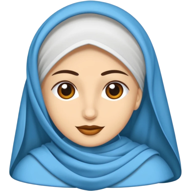 Mavi yuvarlağın içinde beyaz tik emoji