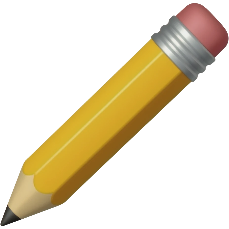 pencil emoji