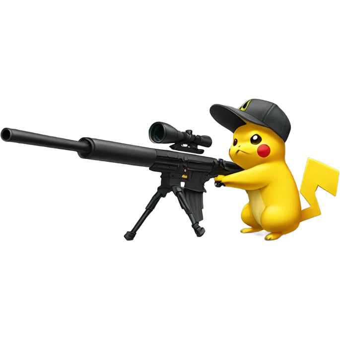 pikachu sniper emoji