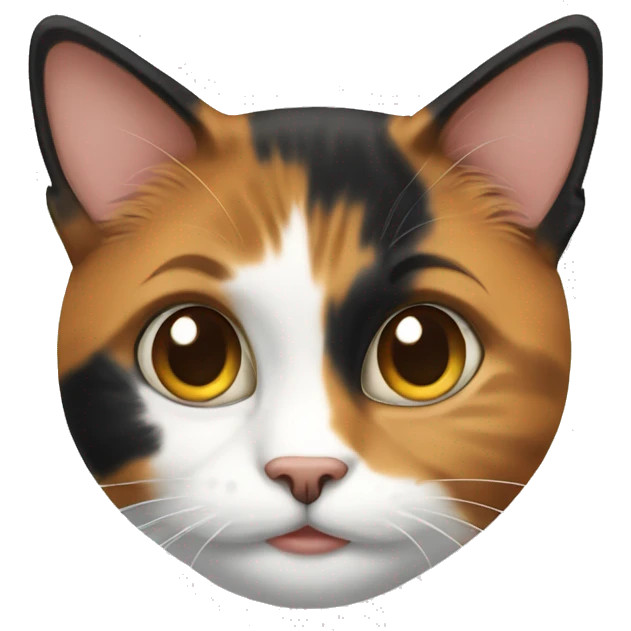 calico cat emoji