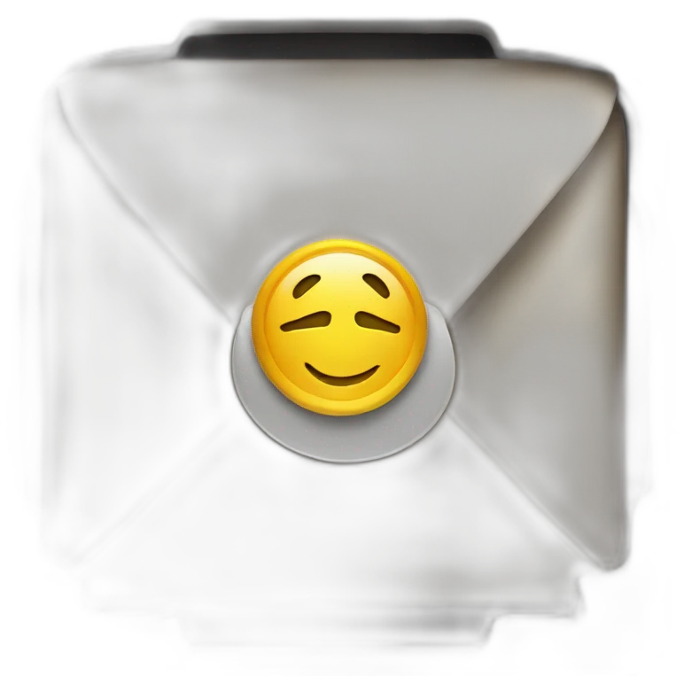 rotating email inbox emoji