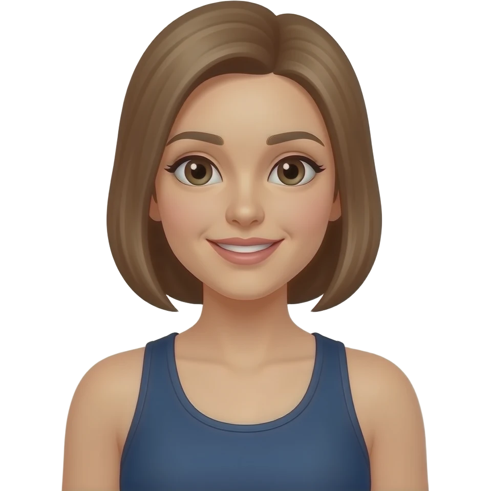 Mujer profesora de educación física (joven, ropa deportiva) emoji