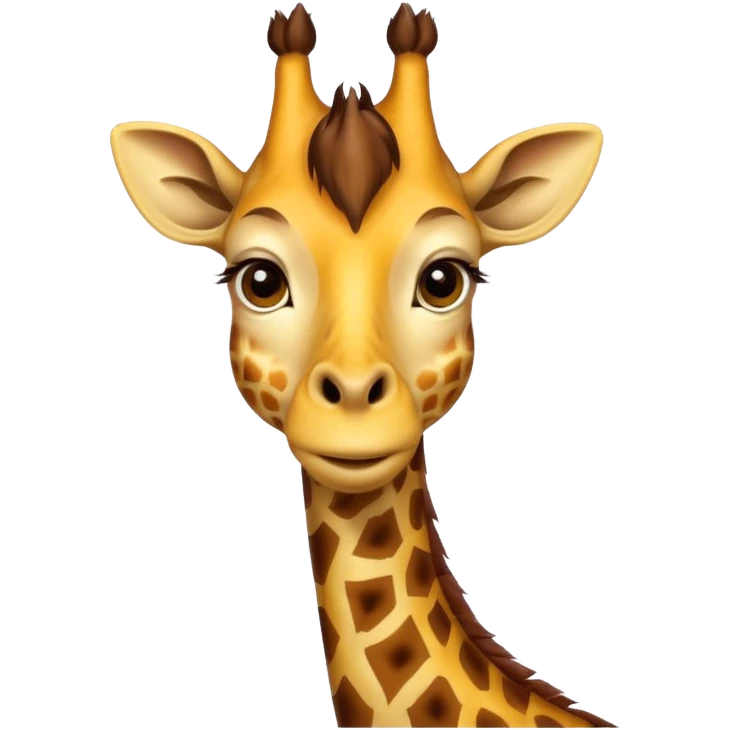 Mos Mor zürafa emoji