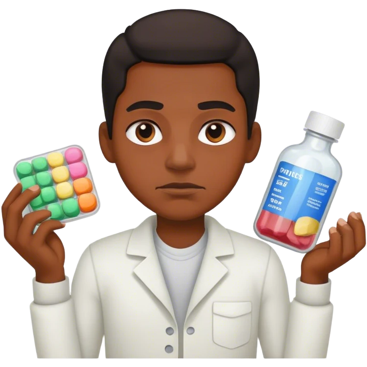 Black buying selling drugs emoji