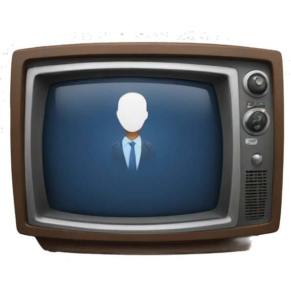 Tv man emoji