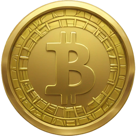 Monnaie with crypto symbol emoji