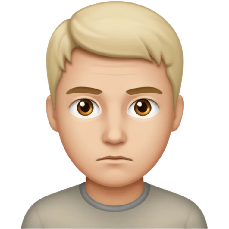 So very serious emoji